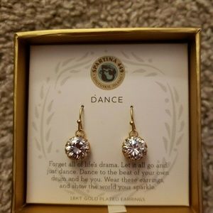 Sea La Vie 18k plated 'Dance' earrings